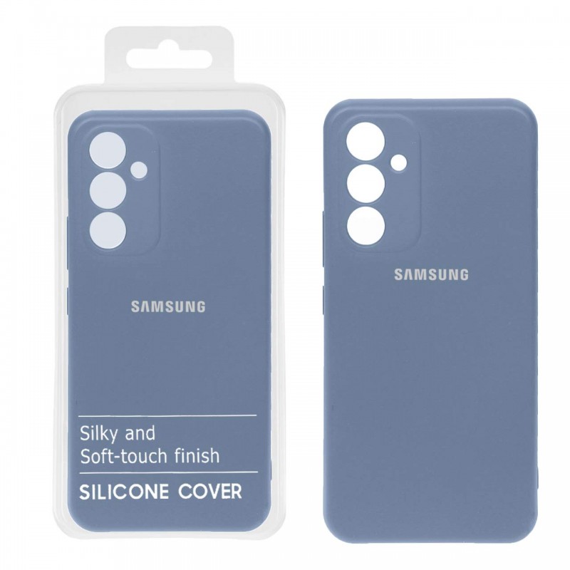 قاب سیلیکونی کلاسیک سامسونگ Galaxy A54 - آبی فیلی
