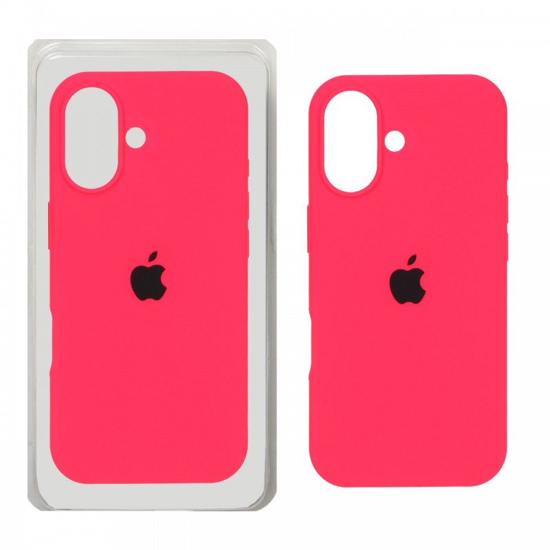 قاب سیلیکونی پاک کنی اورجینال اپل iPhone 17 - صورتی فانتزی