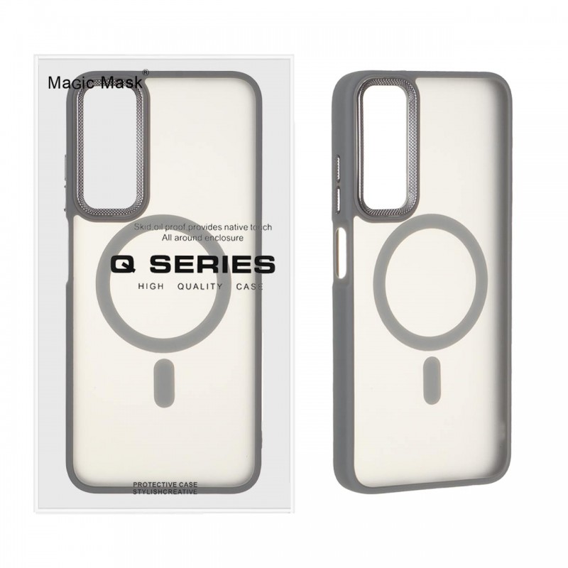 قاب اورجینال Magsafe Matte مناسب سامسونگ Galaxy A05s - خاکستری