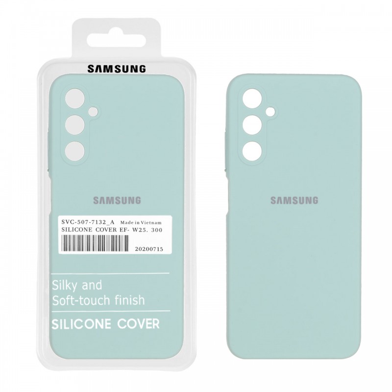 قاب سیلیکونی Galaxy A05s پاک کنی اورجینال - رنگ سبز روشن