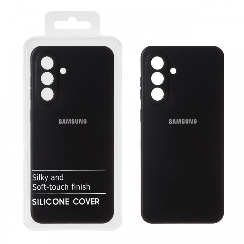 قاب سیلیکون کلاسیک Galaxy A56 / A36 -رنگ  مشکی