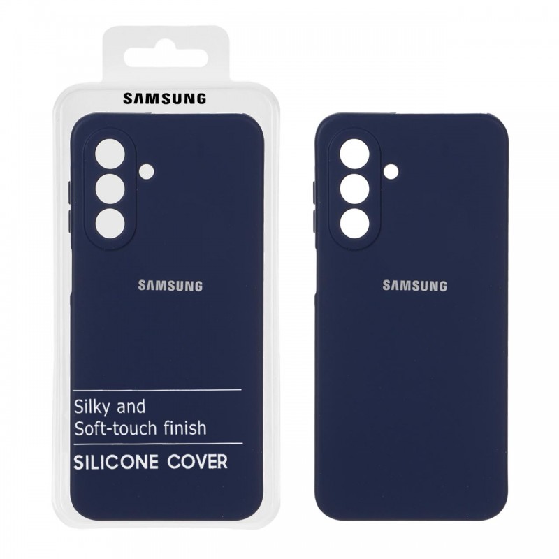 قاب سیلیکونی کلاسیک Samsung Galaxy A17 - رنگ سرمه ای