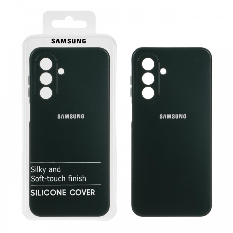 قاب سیلیکونی Samsung Galaxy A17 مدل HighCopy  - رنگ سبز تیره