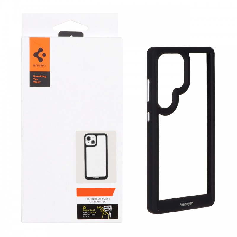 قاب اورجینال Galaxy S25 Ultra مدل  CrystalShield  برند Spigen