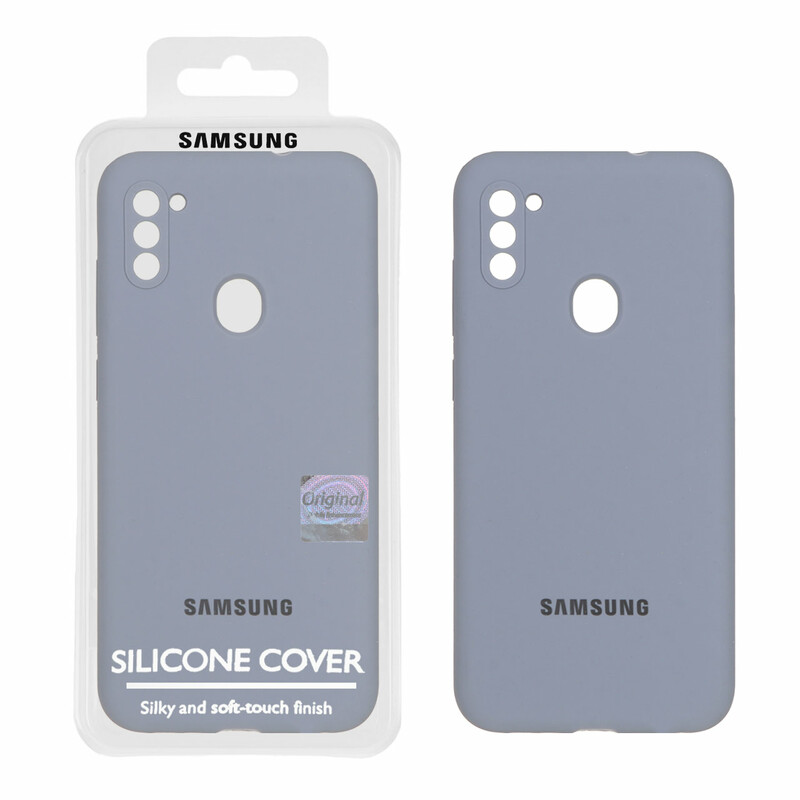 قاب سیلیکونی پاک کنی اورجینال Master Quality مدل Samsung Galaxy A11 / M11 - فیلی (پک دار)