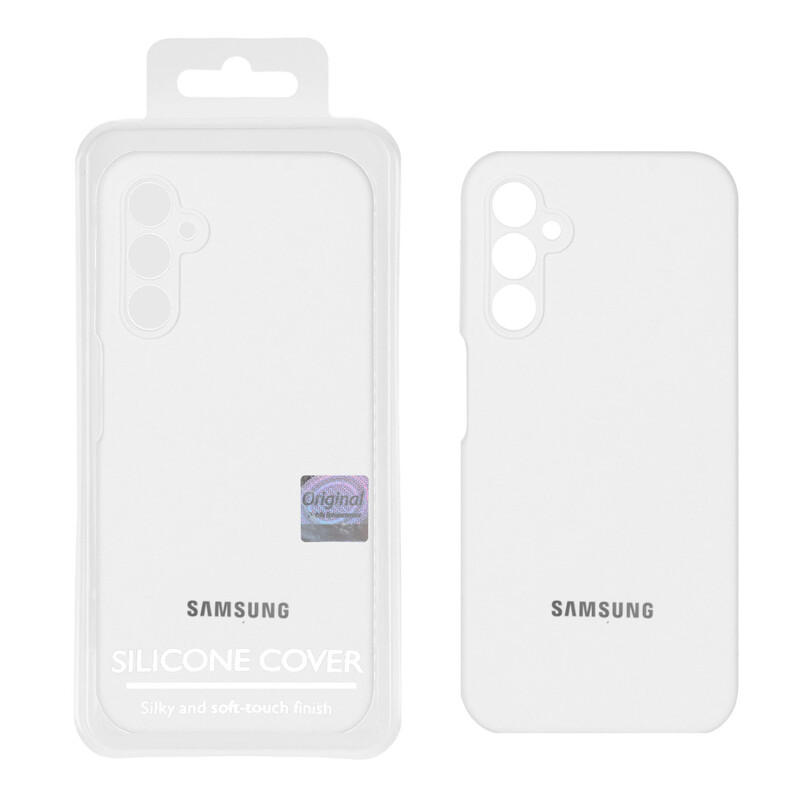 قاب سیلیکونی پاک کنی اورجینال Master Quality مدل Samsung Galaxy A24 - سفید (پک دار)