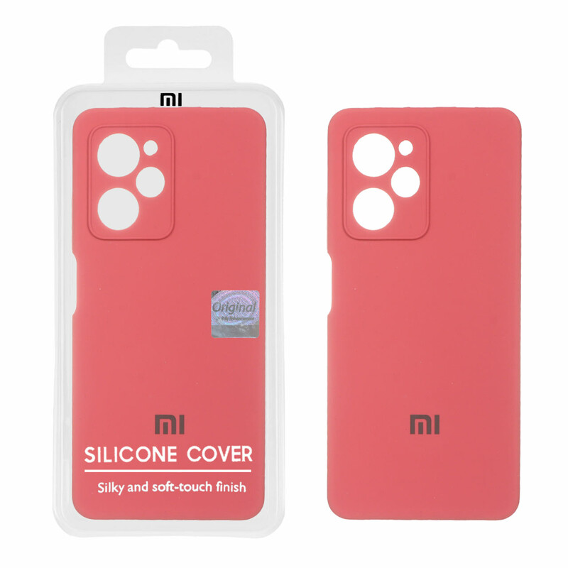 قاب سیلیکونی پاک کنی اورجینال Master Quality مدل Xiaomi Poco X5 Pro 5G - هلویی (پک دار)