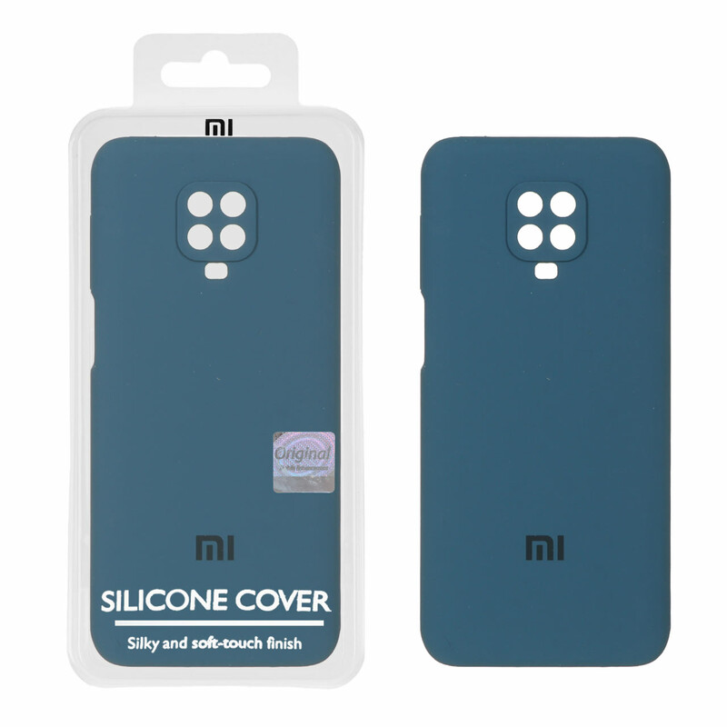 قاب سیلیکونی پاک کنی اورجینال Master Quality مدل Xiaomi Redmi Note 9S / Redmi Note 9 Pro / Redmi Note 9 Pro Max - سبز کله غازی (پک دار)