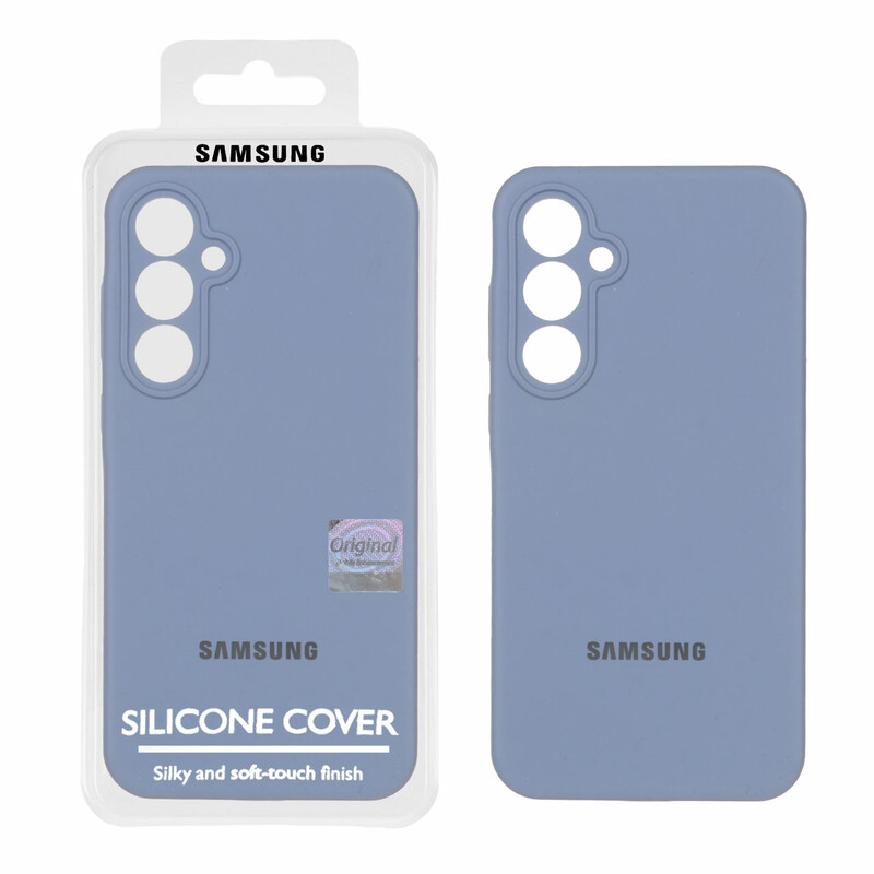 قاب سیلیکونی پاک کنی اورجینال Master Quality مدل Samsung Galaxy A35 - فیلی (پک دار)