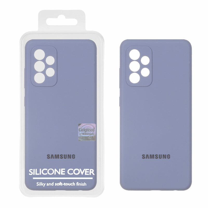 قاب سیلیکونی پاک کنی اورجینال Master Quality مدل Samsung Galaxy A52 / A52s - فیلی (پک دار)