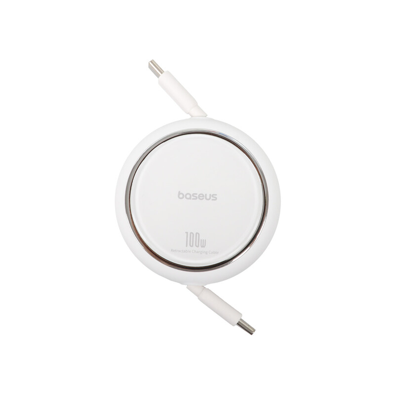 کابل شارژ PD و فست Baseus Type-C to Type-C مدل CB000062 - سفید (گارانتی آونگ)