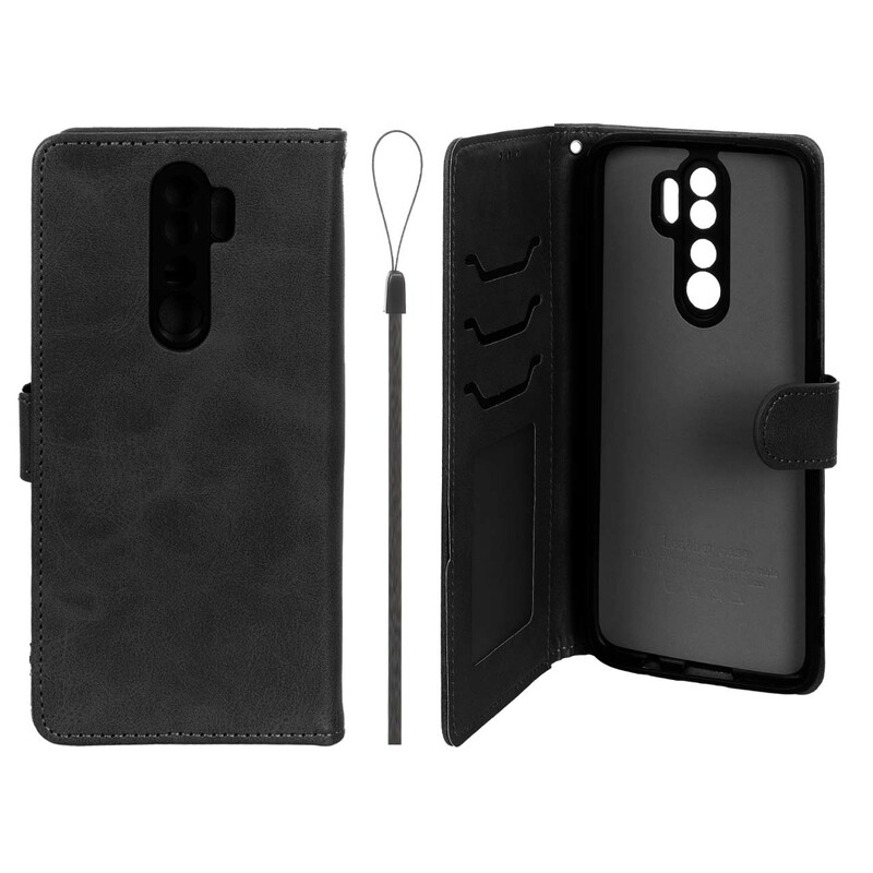 کیف موبایل مگنتی درجه یک داخل خز MNC Plus مدل Xiaomi Redmi Note 8 Pro - مشکی