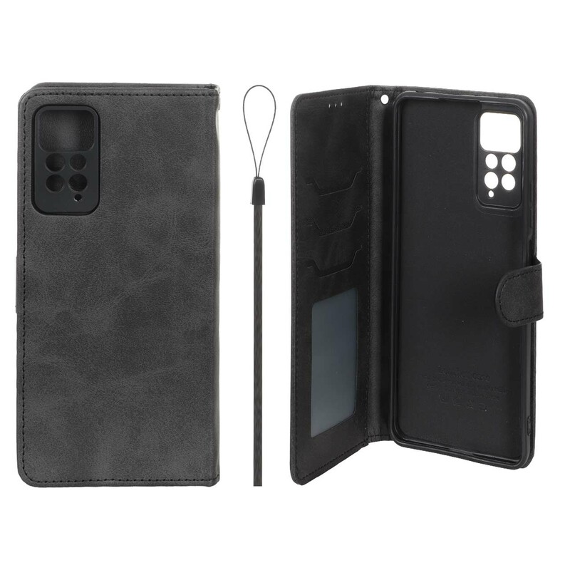 کیف موبایل مگنتی درجه یک داخل خز MNC Plus مدل Xiaomi Redmi Note 12 Pro 4G / Redmi Note 11 Pro - مشکی