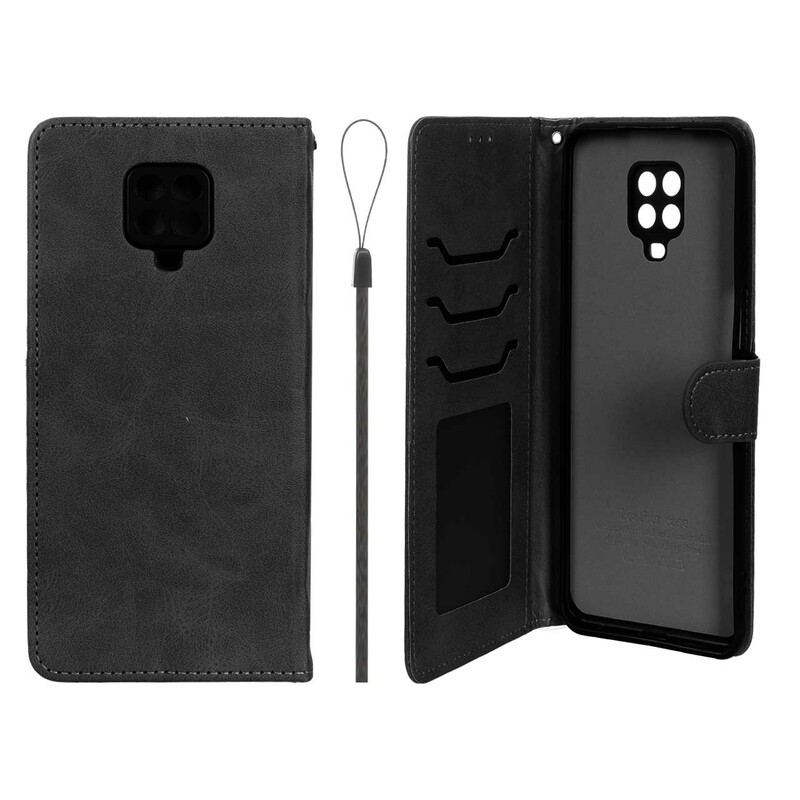 کیف موبایل مگنتی درجه یک داخل خز MNC Plus مدل Xiaomi Redmi Note 9S / Redmi Note 9 Pro / Redmi Note 9 Pro Max - مشکی