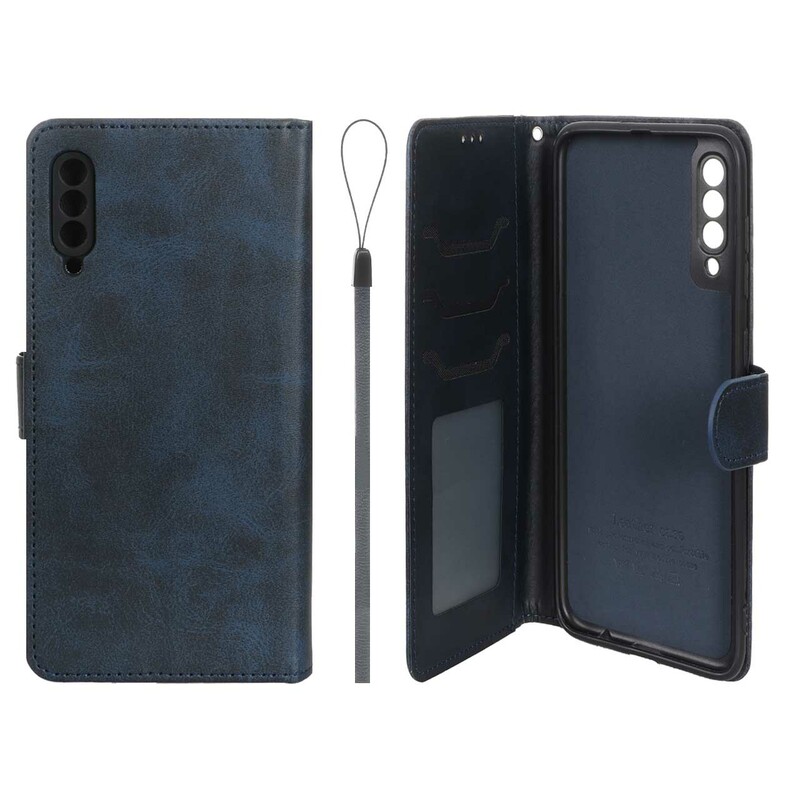 کیف موبایل مگنتی درجه یک داخل خز MNC Plus مدل Samsung Galaxy A50 / A50s / A30s - سرمه ای