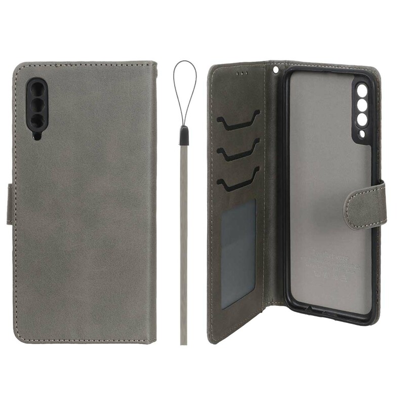 کیف موبایل مگنتی درجه یک داخل خز MNC Plus مدل Samsung Galaxy A50 / A50s / A30s - خاکستری