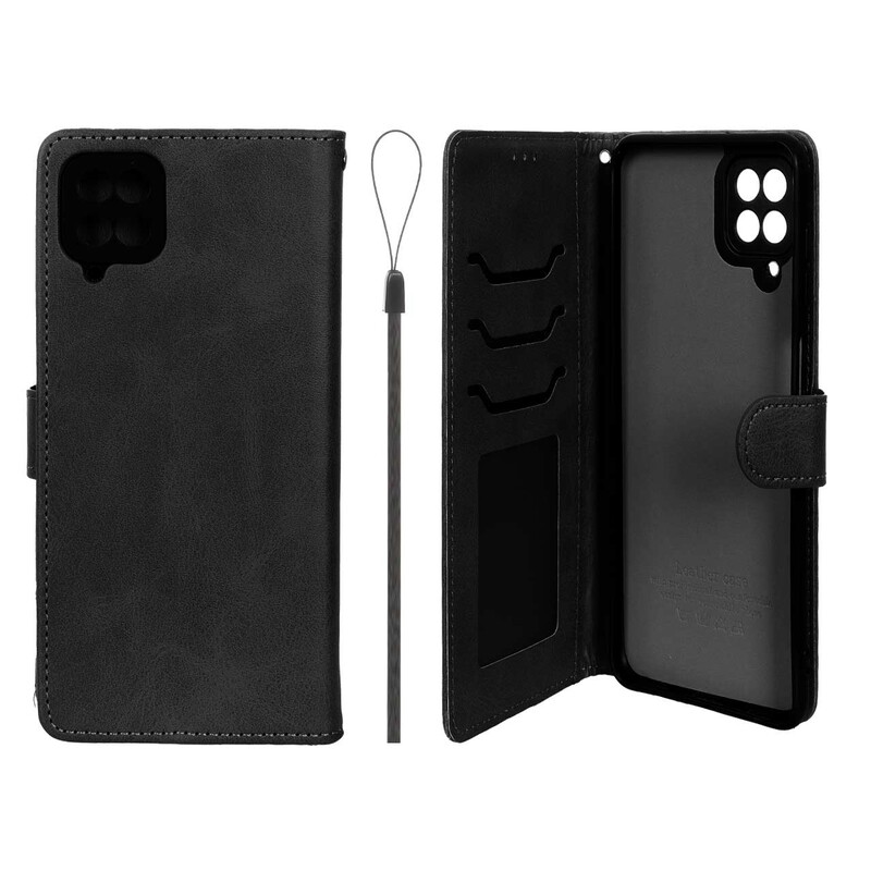 کیف موبایل مگنتی درجه یک داخل خز MNC Plus مدل Samsung Galaxy A12 / M12 / F12 - مشکی