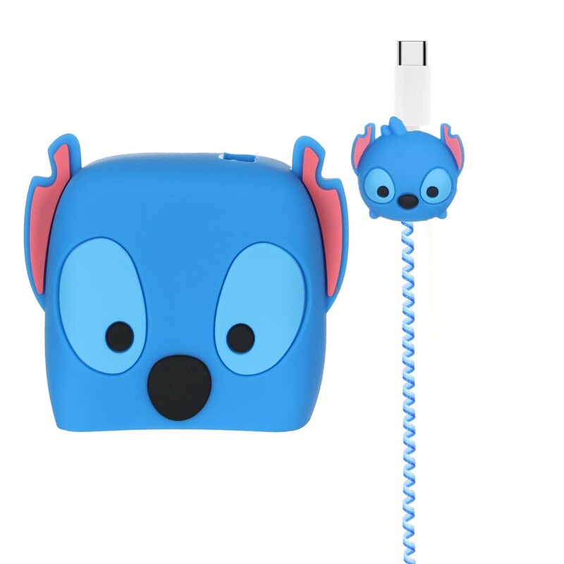 ست سیلیکونی عروسکی محافظ کابل و شارژر شیائومی 120 وات - طرح 57