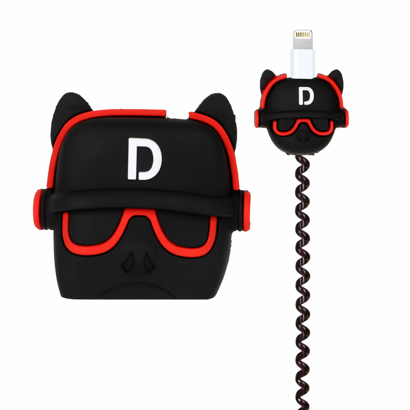 ست سیلیکونی عروسکی محافظ کابل و شارژر شیائومی 120 وات - طرح 52