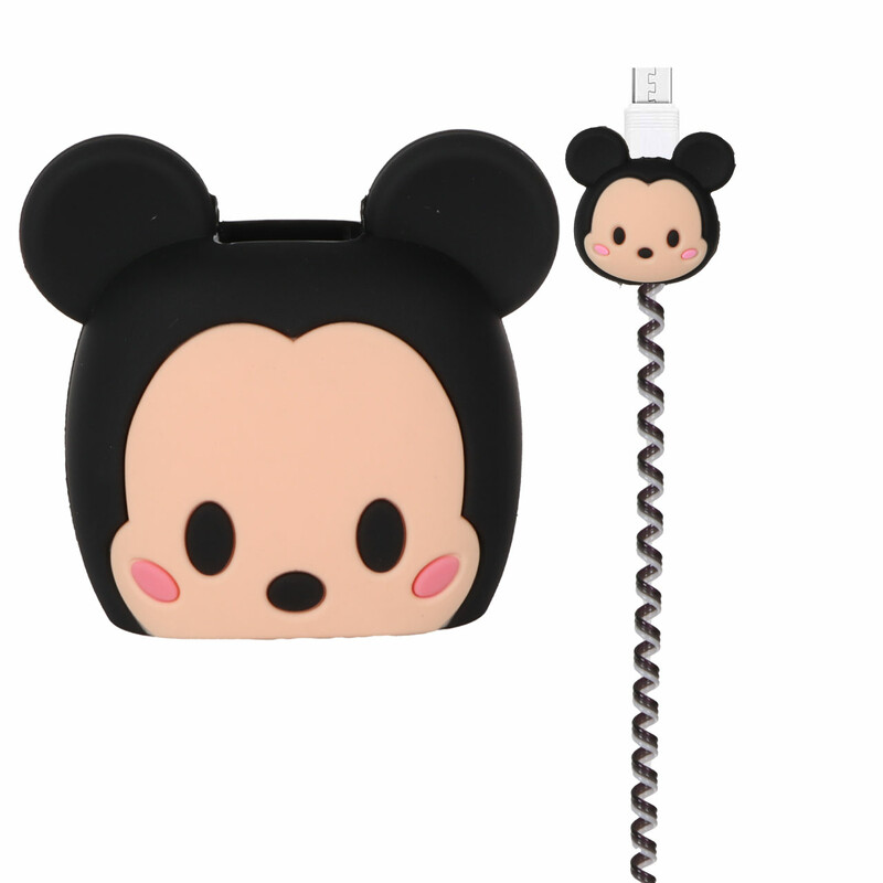 ست سیلیکونی عروسکی محافظ کابل و شارژر سامسونگ 25 وات 3 پین - طرح93