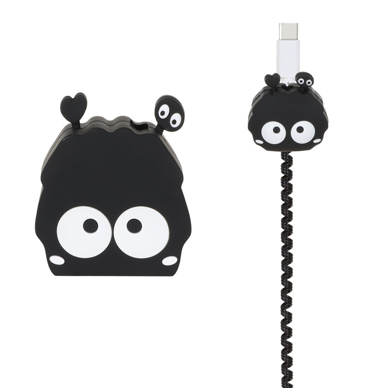 ست سیلیکونی عروسکی محافظ کابل و شارژر شیائومی 33 وات - طرح 19