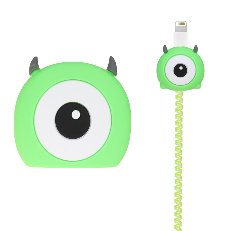 ست سیلیکونی عروسکی محافظ کابل و شارژر اپل 20 وات - طرح 42