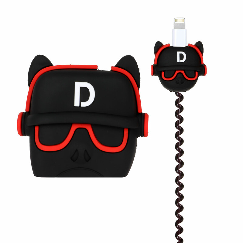 ست سیلیکونی عروسکی محافظ کابل و شارژر شیائومی 67 وات - طرح 26