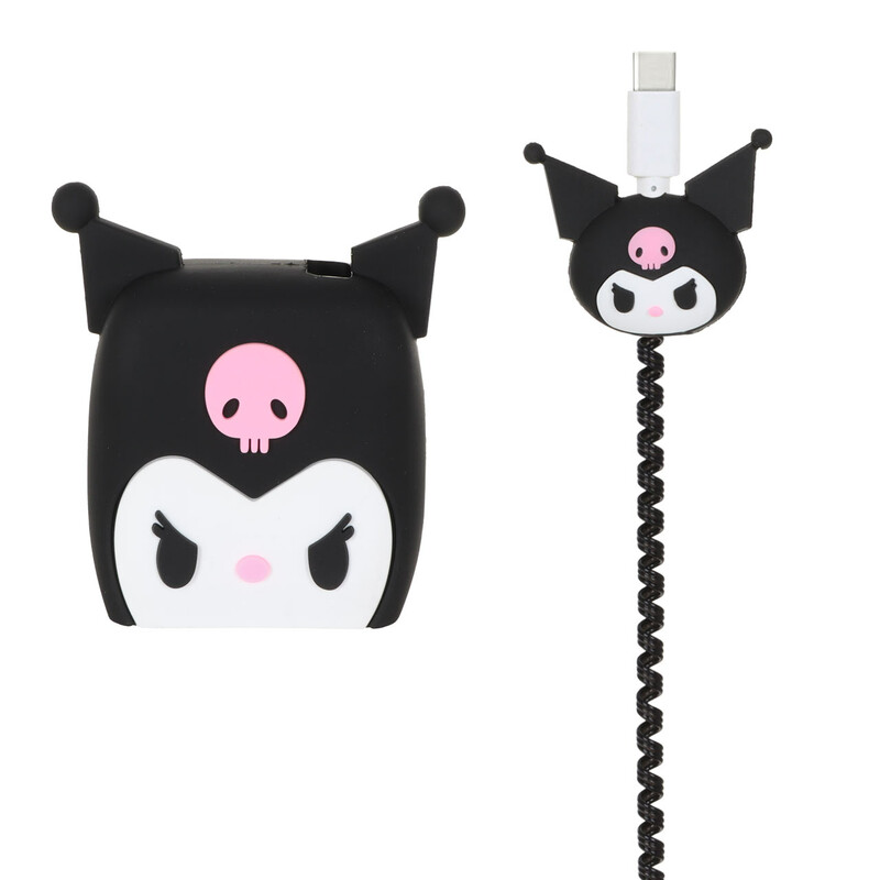 ست سیلیکونی عروسکی محافظ کابل و شارژر شیائومی 33 وات - طرح 12