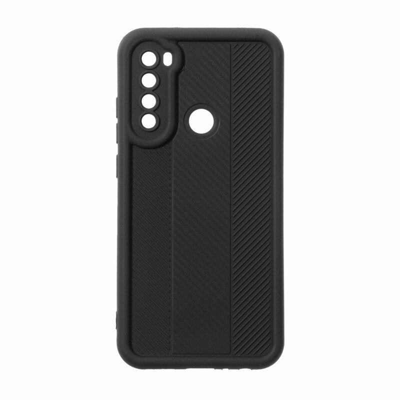 قاب Solid Case طرح کربن هاشور دار Xiaomi Redmi Note 8 - مشکی