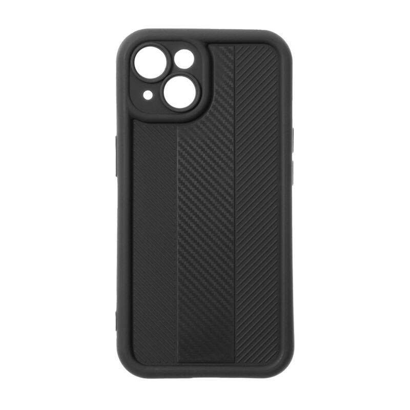قاب Solid Case طرح کربن هاشور دار Apple iPhone 13 / iPhone 14 - مشکی