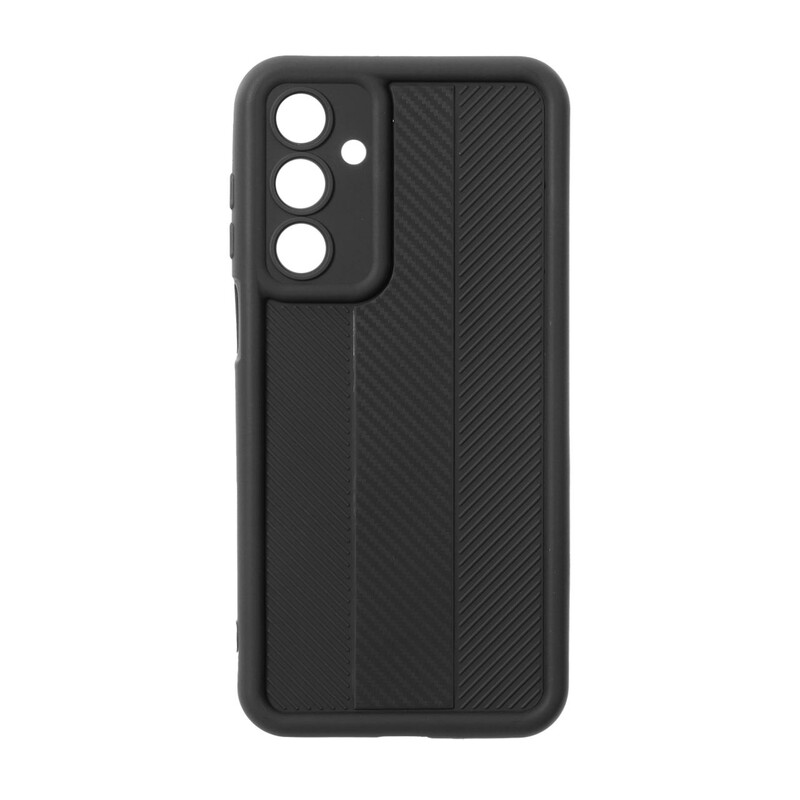 قاب Solid Case طرح کربن هاشور دار Samsung Galaxy A16 - مشکی