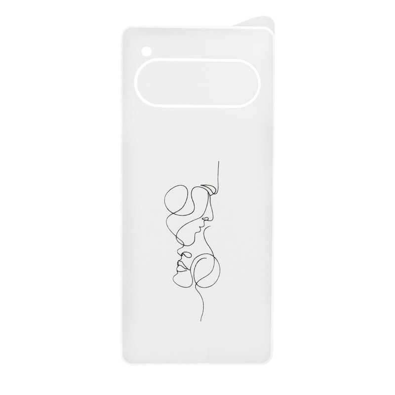 برچسب محافظ سرامیکی پشت گوشی طرح دار Daria bond 2 - کد 62