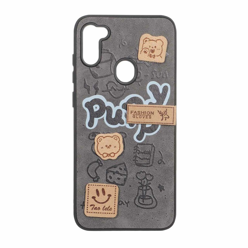 قاب طرح جیر عروسک نمدی برجسته Samsung Galaxy A11 / M11 - کد 13