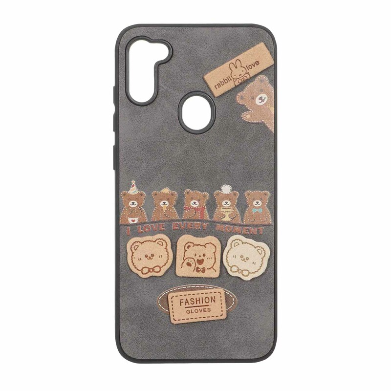 قاب طرح جیر عروسک نمدی برجسته Samsung Galaxy A11 / M11 - کد 14