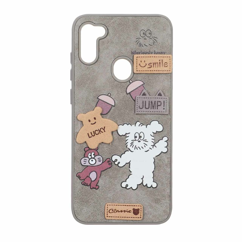 قاب طرح جیر عروسک نمدی برجسته Samsung Galaxy A11 / M11 - کد 15