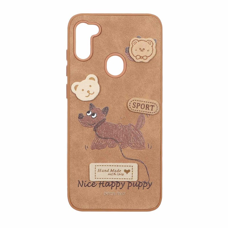 قاب طرح جیر عروسک نمدی برجسته Samsung Galaxy A11 / M11 - کد 17