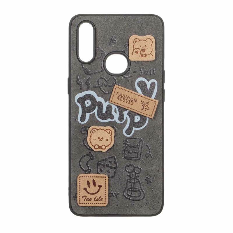 قاب طرح جیر عروسک نمدی برجسته Samsung Galaxy A10s - کد 63