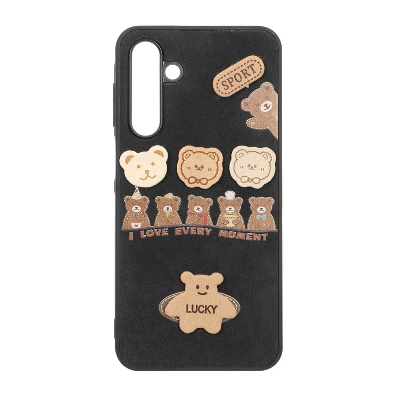 قاب طرح جیر عروسک نمدی برجسته Samsung Galaxy A16 - کد 144