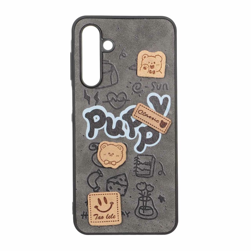 قاب طرح جیر عروسک نمدی برجسته Samsung Galaxy A16 - کد 148