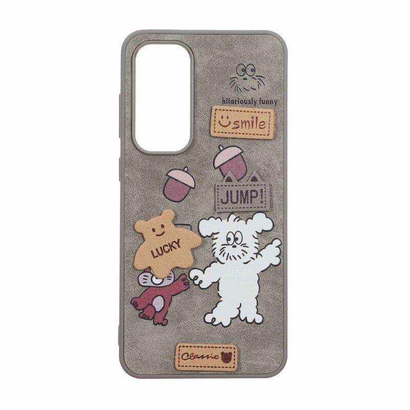 قاب طرح جیر عروسک نمدی برجسته Samsung Galaxy S24 FE - کد 158