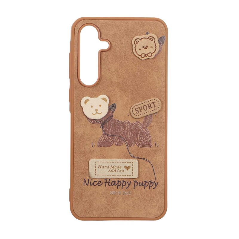 قاب طرح جیر عروسک نمدی برجسته Samsung Galaxy A35 / A55 - کد 208