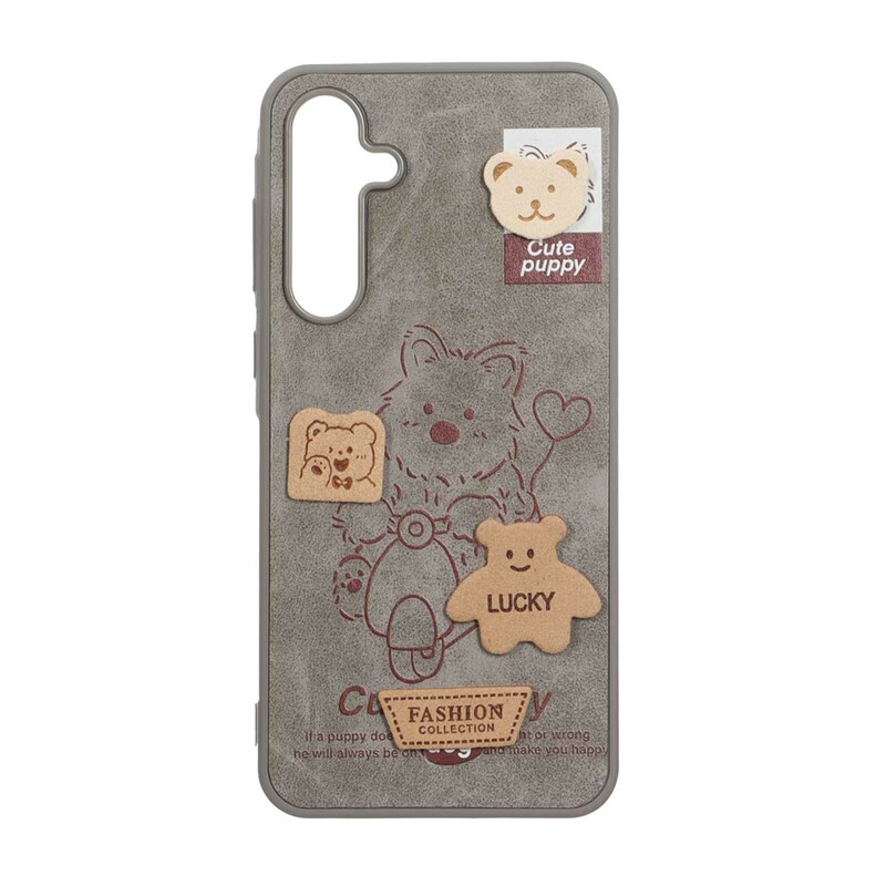 قاب طرح جیر عروسک نمدی برجسته Samsung Galaxy A35 / A55 - کد 209