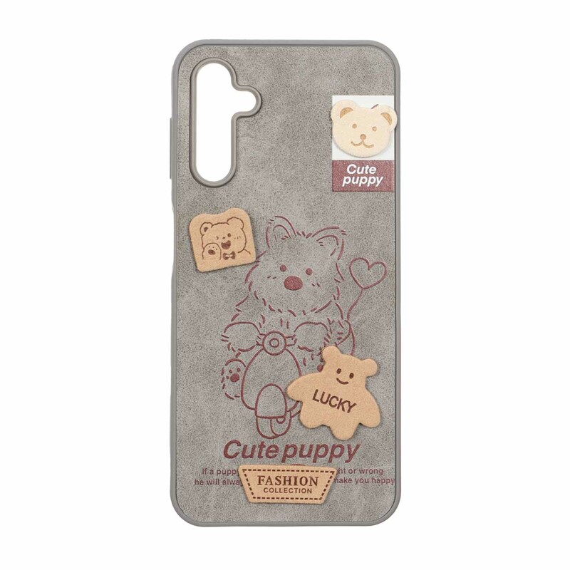 قاب طرح جیر عروسک نمدی برجسته Samsung Galaxy A14 - کد 263