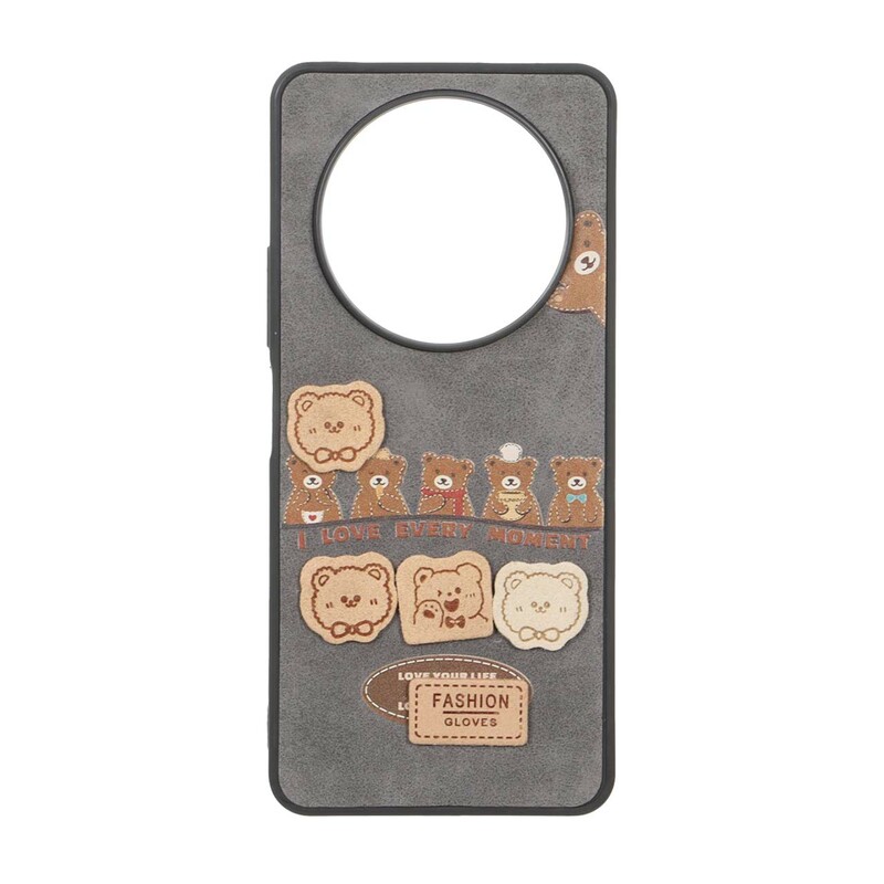 قاب طرح جیر عروسک نمدی برجسته Xiaomi Redmi A3 / A3x / Poco C61 - کد 306