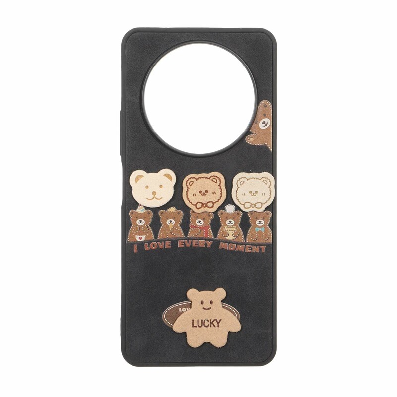 قاب طرح جیر عروسک نمدی برجسته Xiaomi Redmi A3 / A3x / Poco C61 - کد 307