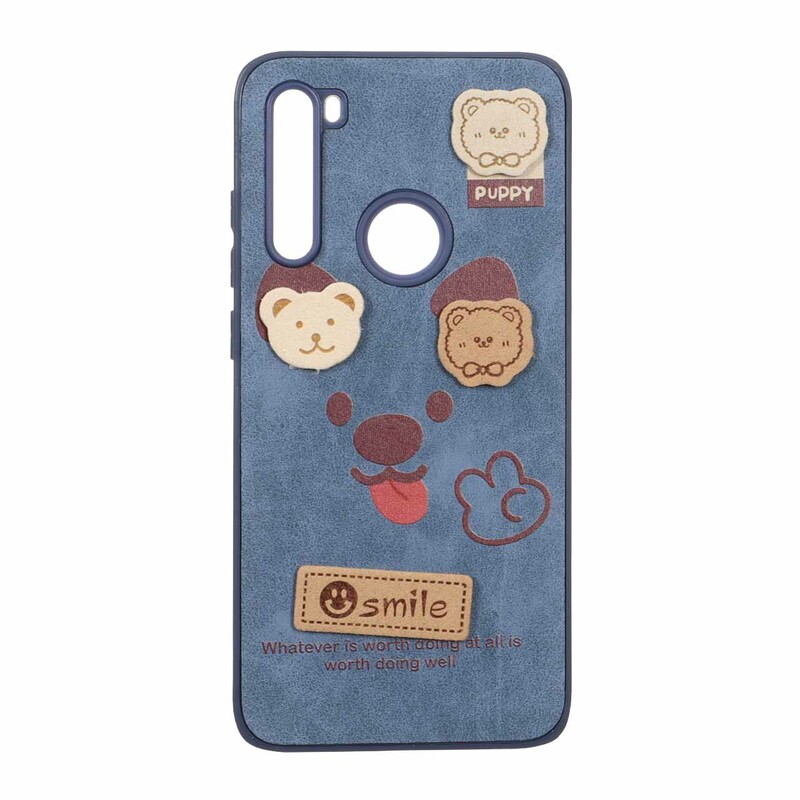 قاب طرح جیر عروسک نمدی برجسته Xiaomi Redmi Note 8 - کد 316