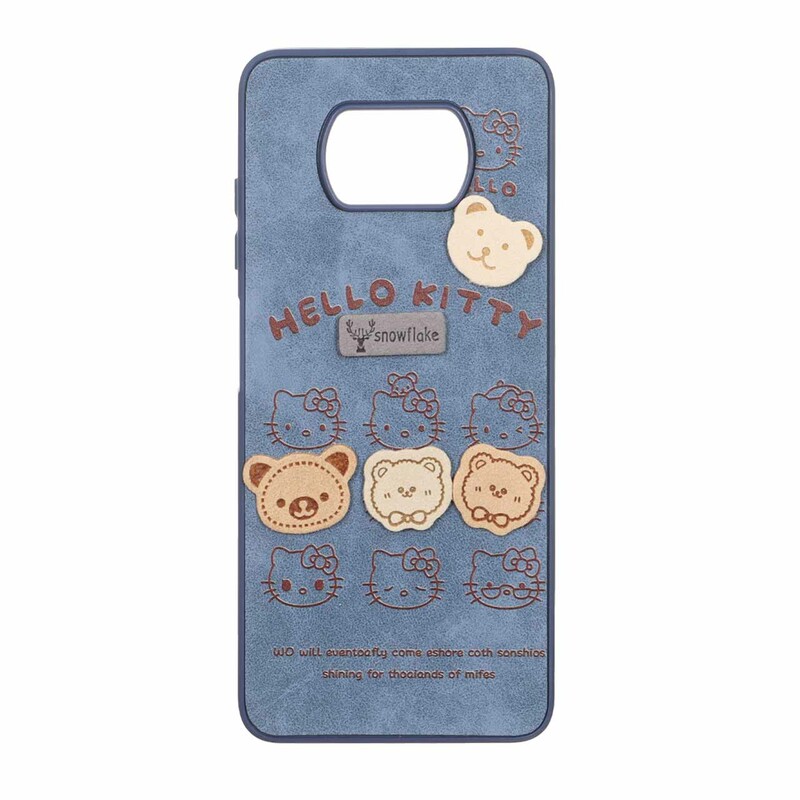 قاب طرح جیر عروسک نمدی برجسته Xiaomi Poco X3 / Poco X3 Pro / Poco X3 NFC - کد 358