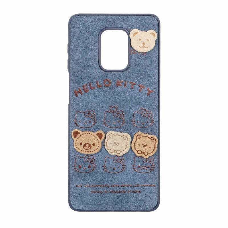 قاب طرح جیر عروسک نمدی برجسته Xiaomi Redmi Note 9S / Redmi Note 9 Pro / Redmi Note 9 Pro Max - کد 383