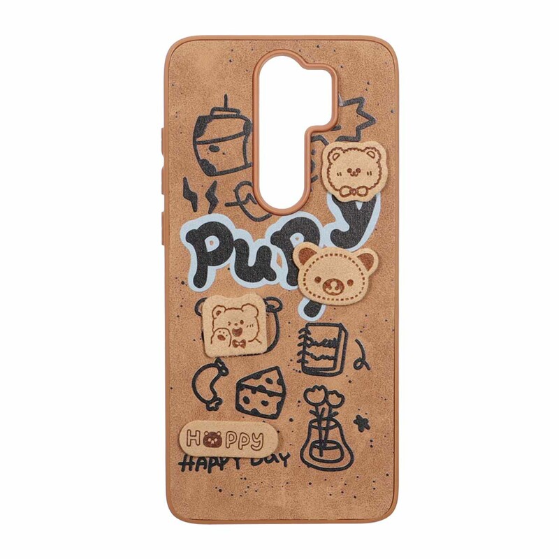 قاب طرح جیر عروسک نمدی برجسته Xiaomi Redmi Note 8 Pro - کد 391