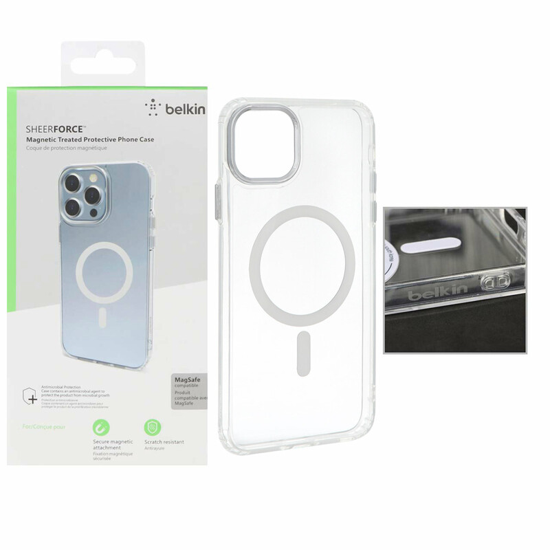 قاب belkin شفاف Magsafe مدل Apple iPhone 11 Pro Max (پک دار)